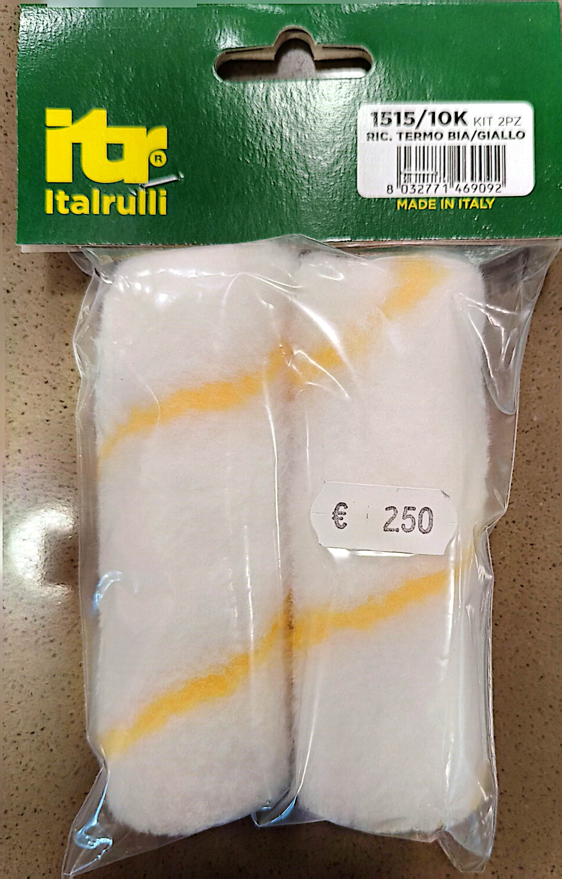 Image of product PAIR OF 10 CM PAINT OR PAINT ROLLERS