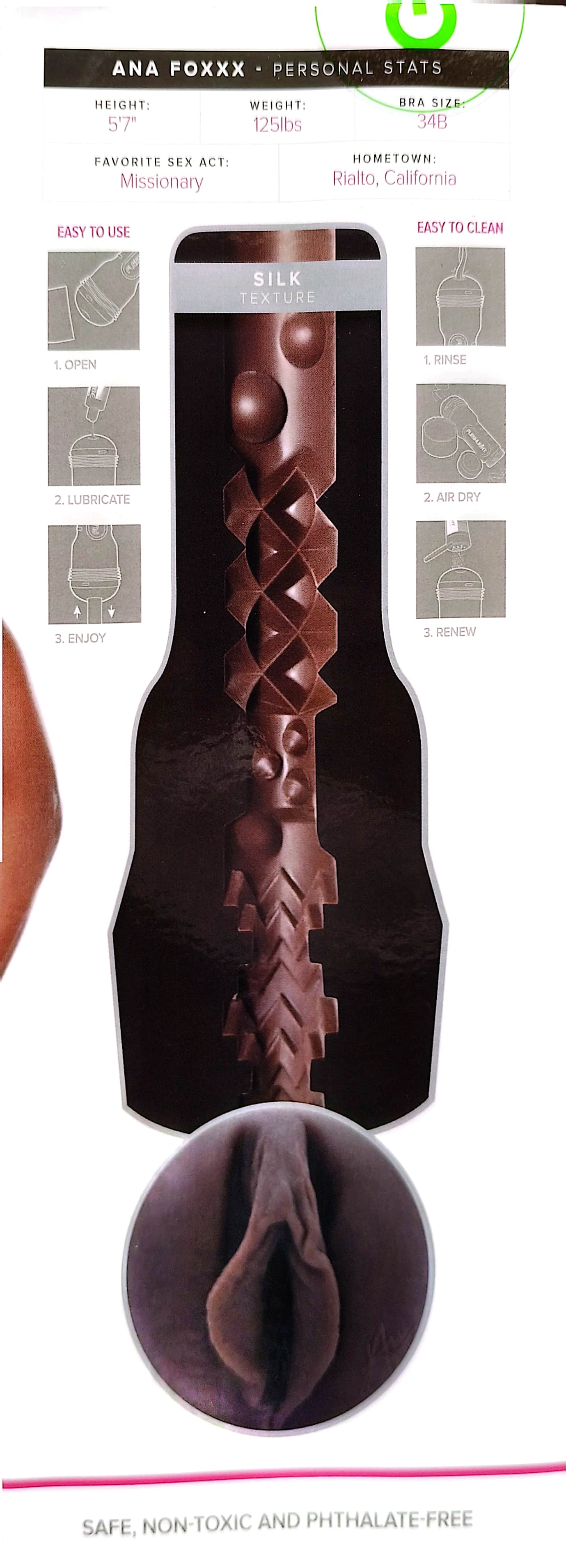 Immagine prodotto ANA FOXXX (PUSSY)