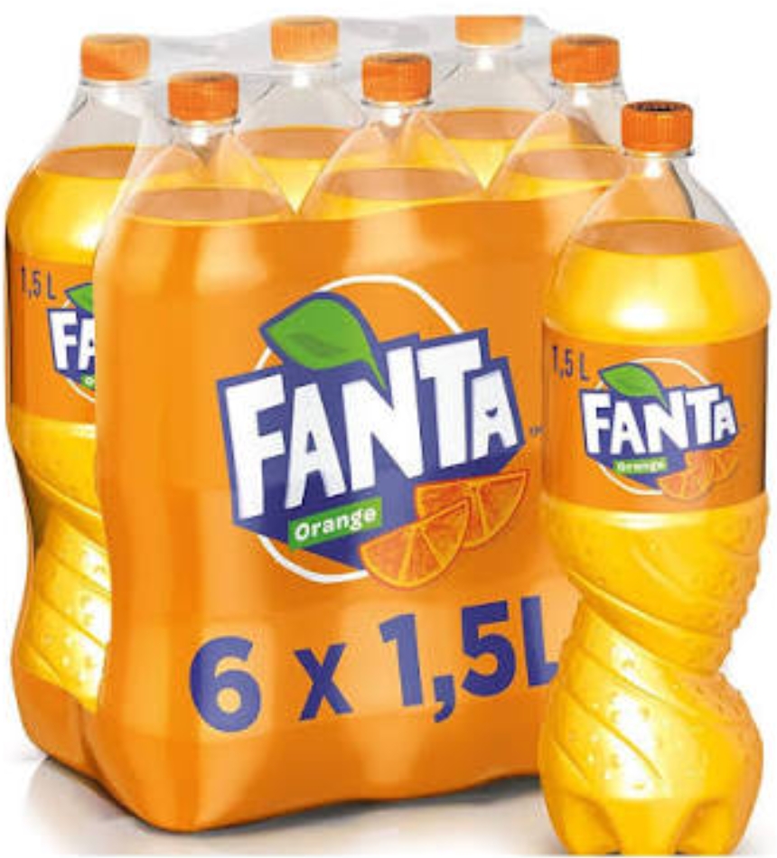 Image of product 1.5 LITER FANTA 6 BOTTLES