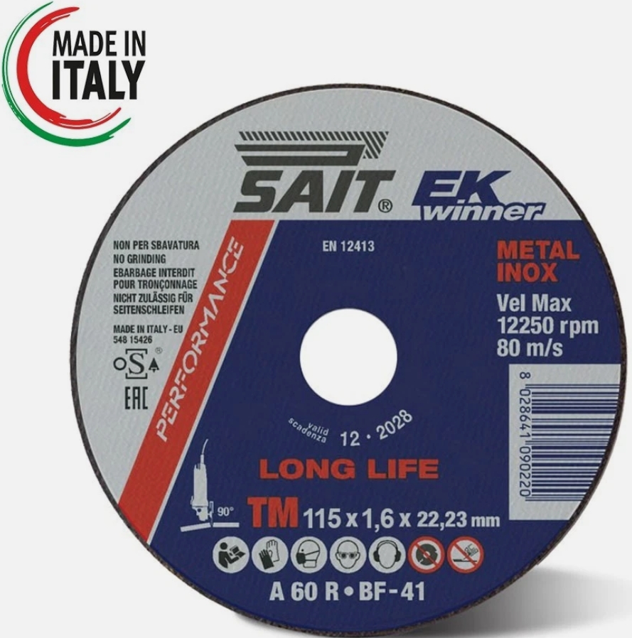 Immagine prodotto CUTTING DISC SAIT BOX OF 20 PIECES