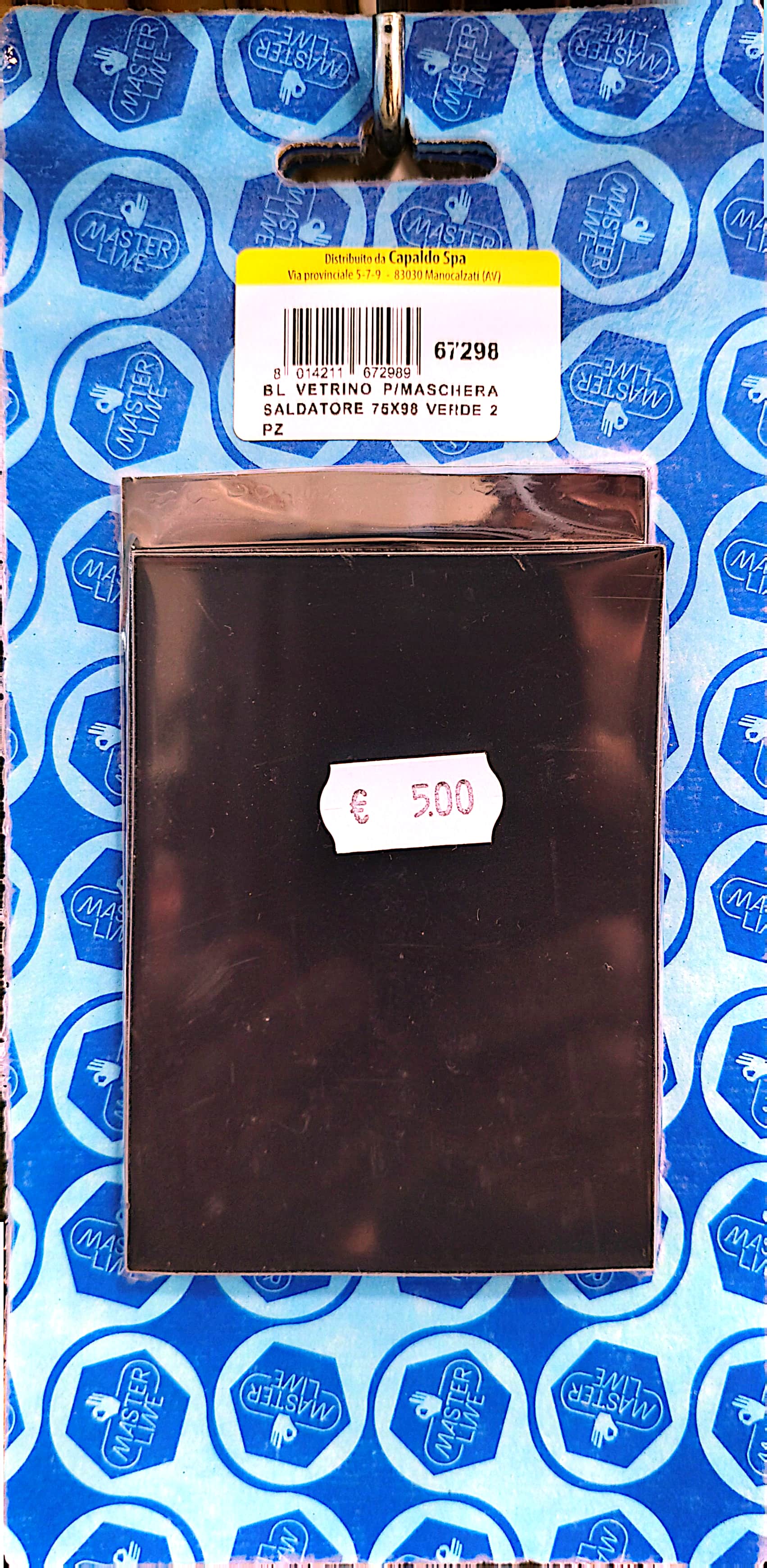 Image of product SLIDE FOR WELDING MASK 75X98