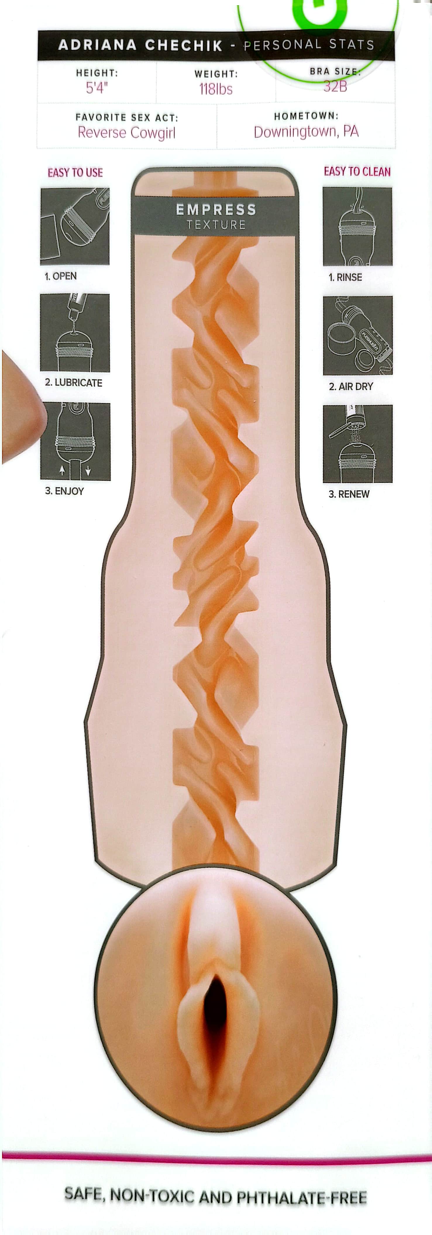 Immagine prodotto ADRIANA CHECHIK (PUSSY)