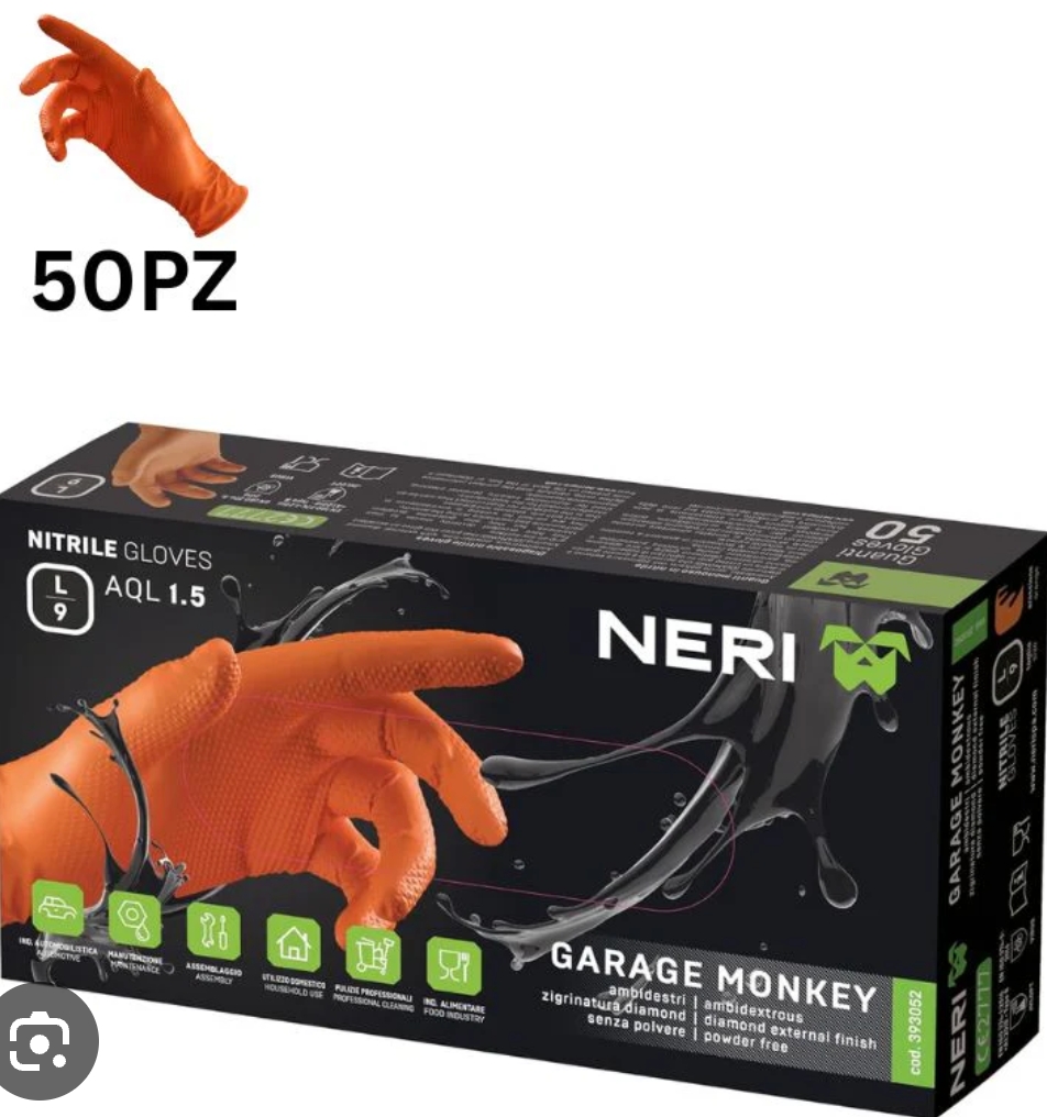 Image of product NITRILE GLOVES SIZE XL/10 PIECES PC 50