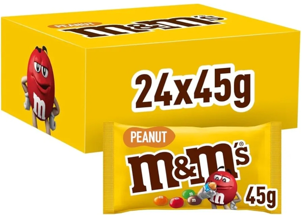 Image of product M&M'S BOX WITH 24 PIECES