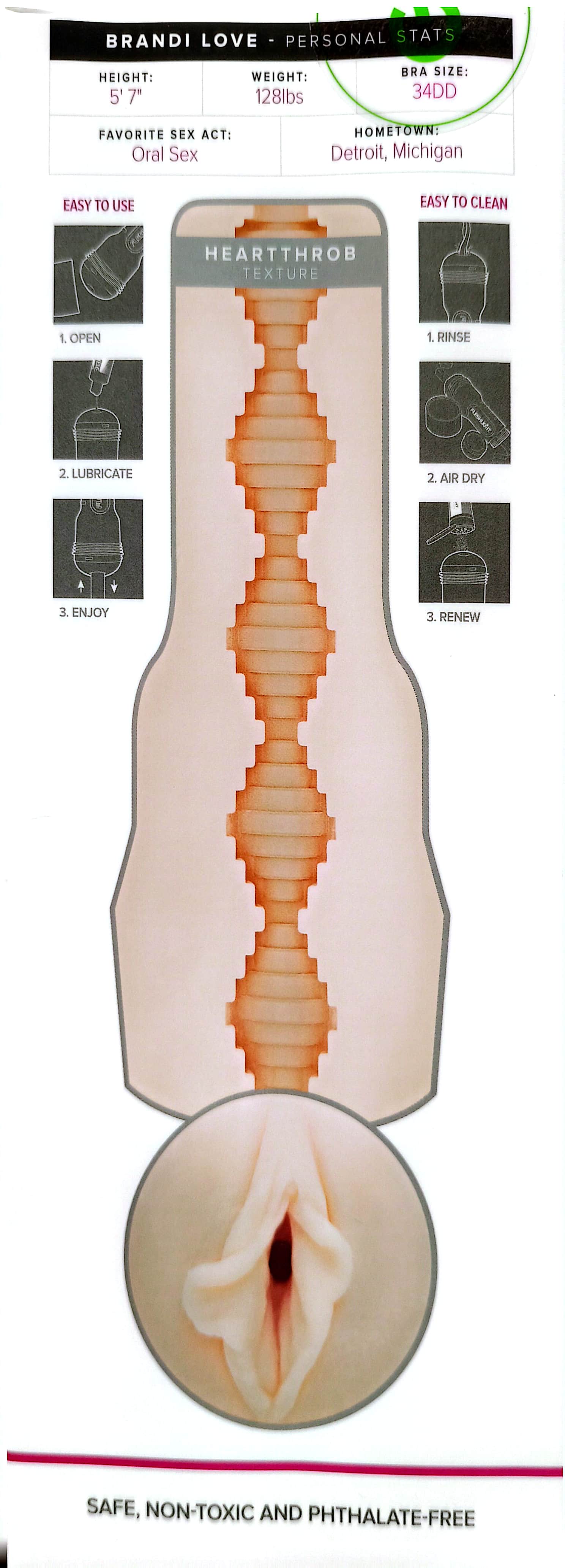 Immagine prodotto BRANDI LOVE (PUSSY)