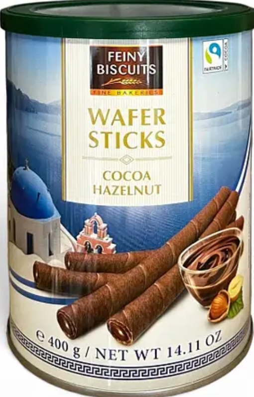 Image of product WAFER STICKS COCOA HAZELNUT
