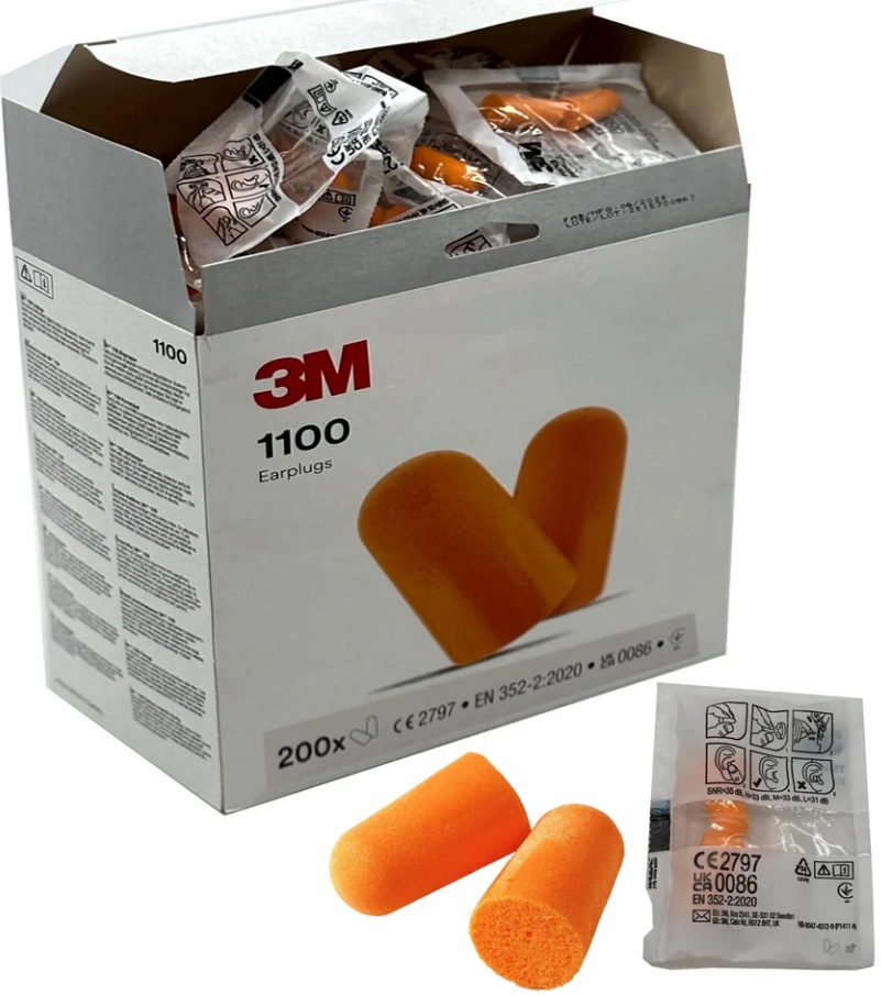 Image of product MOLDABLE EARPLUGS 200 PIECES