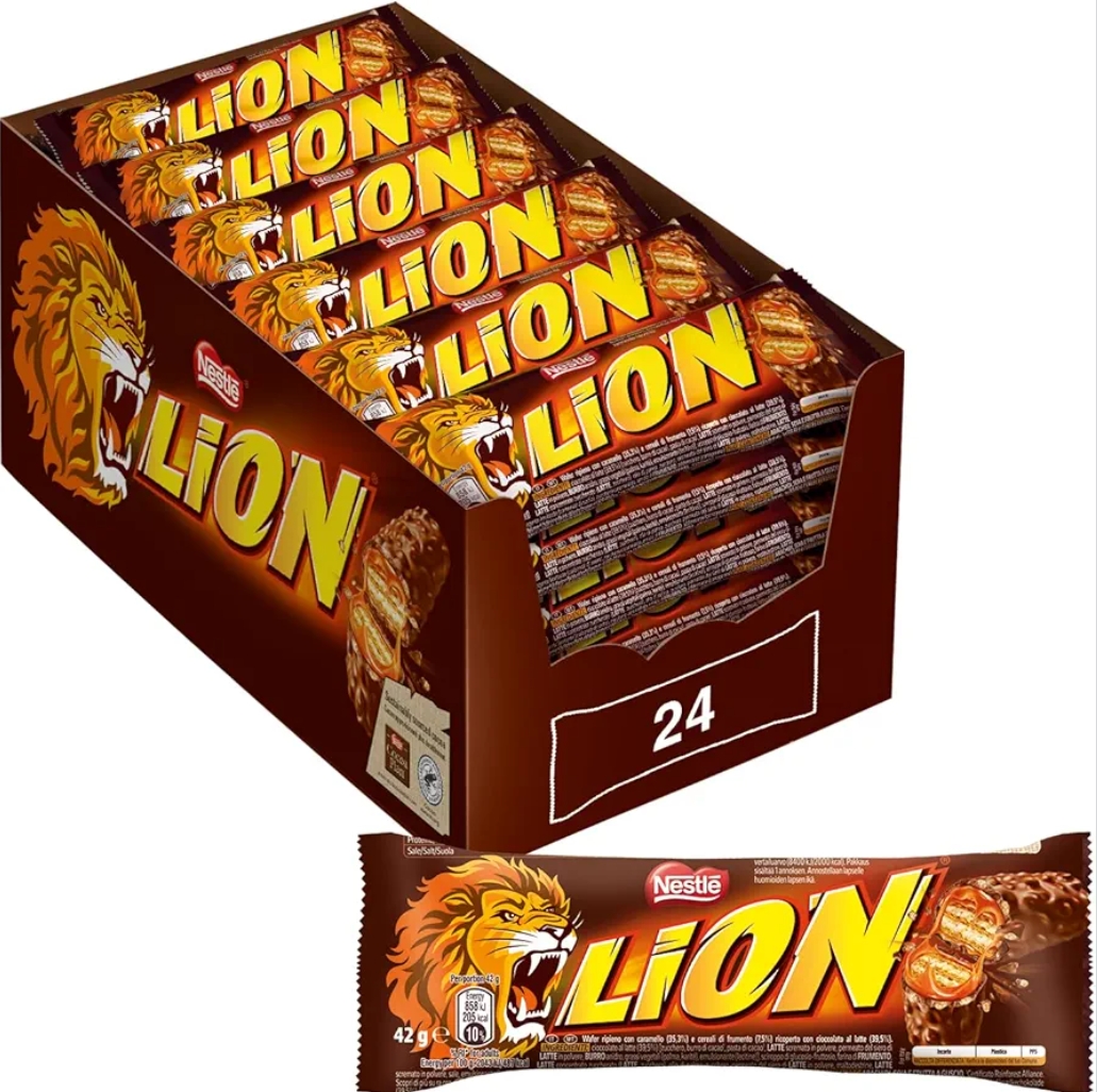 Image of product LION BOX WITH 24 PIECES