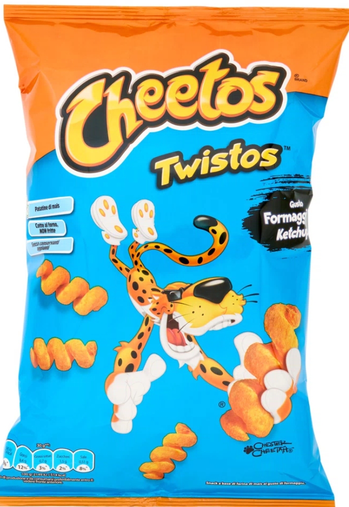 Image of product CHEETOS TWISTOS CHEESE KETCHUP