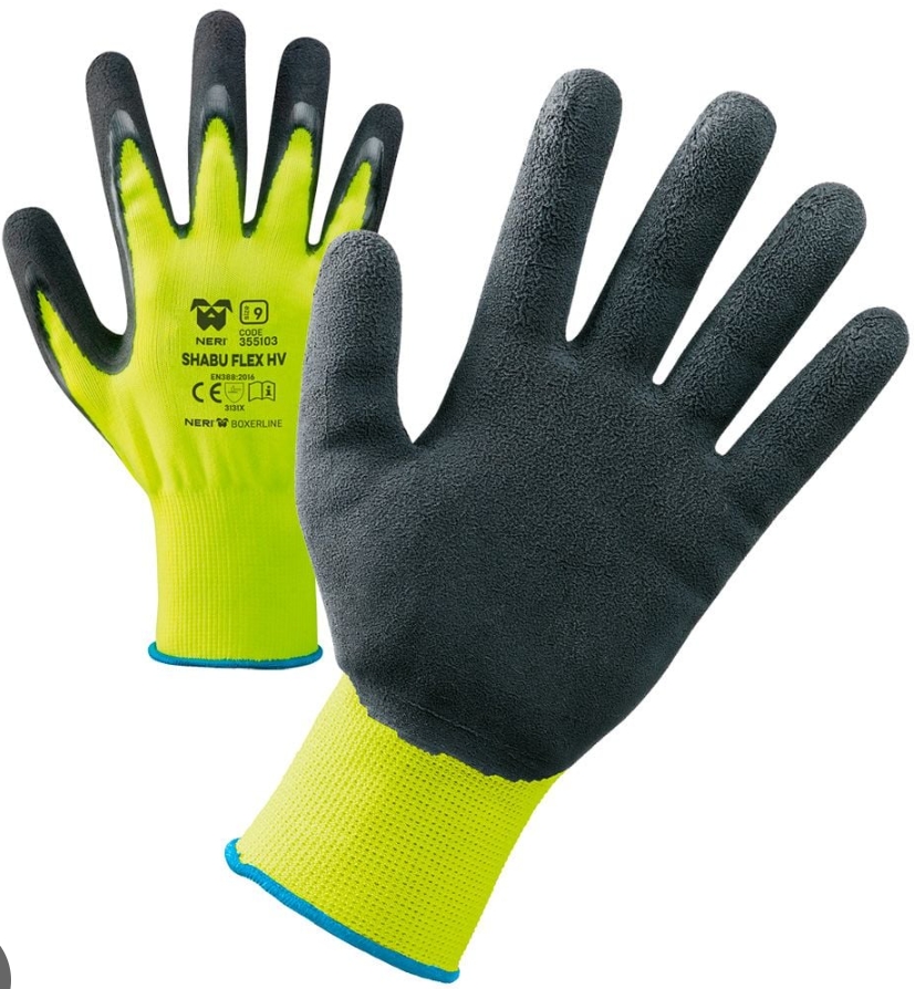 Image of product BLACK SHABU FLEX GLOVES SIZE 1